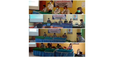 Kegiatan musyawarah pembentukan kepengurusan Komite SMPN 13 Tubaba Periode 2021-2023